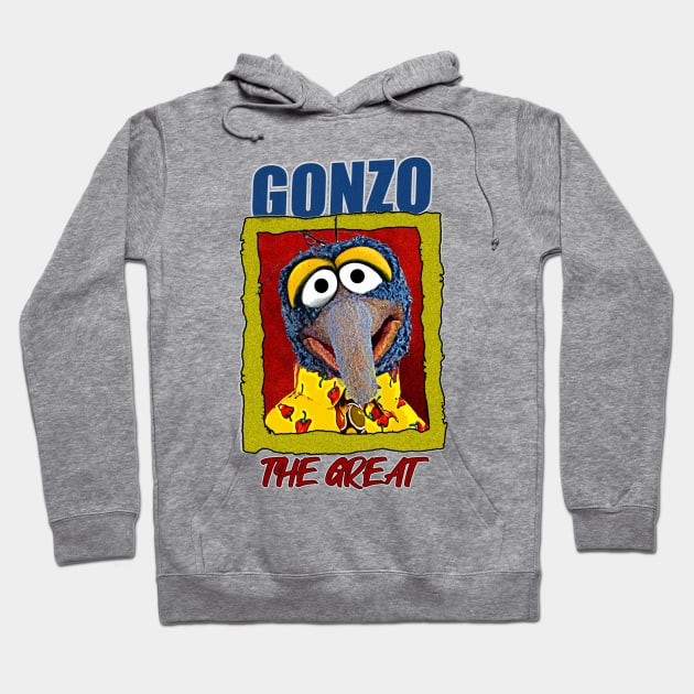 Gonzo the Great Hoodie by HORASFARAS